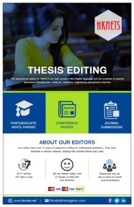 thesis editing services prices